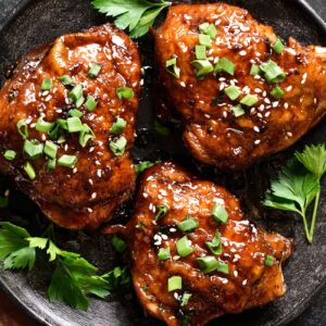 Sweet And Spicy Chicken Thighs